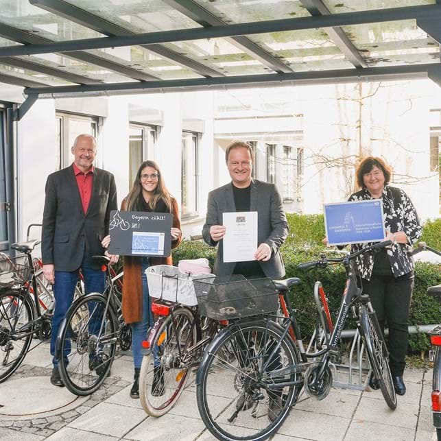 Zertifizierung "Fahrradfreundliche Kommune in Bayern"