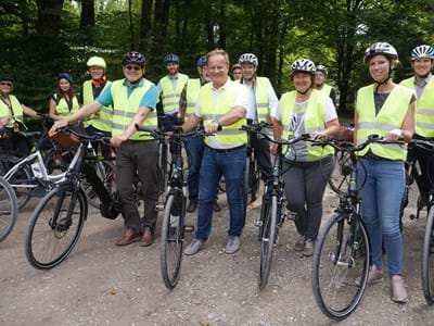 Fahrradfreundlicher Landkreis Ebersberg - erster Schritt zur Zertifizierung durch die AGFK