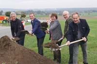 Spatenstich zum neuen Radweg