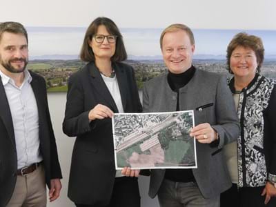 Plan der neuen Berufsschule