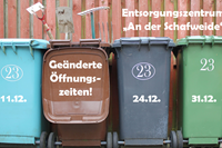 Geänderte Öffnungszeiten "An der Schafweide"