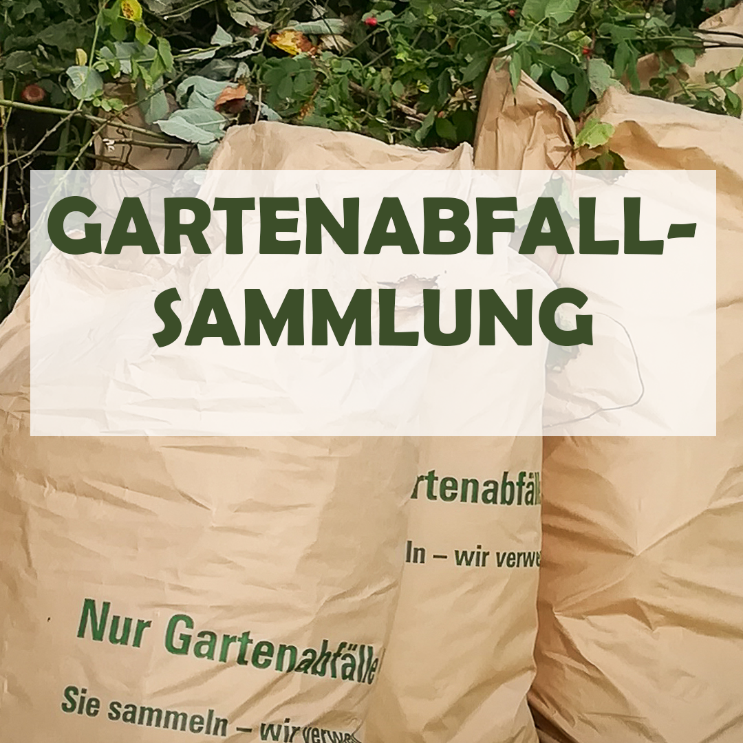 Gartenabfallsammlung im Landkreis