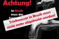 Trinkwasser in Bruck muss abgekocht werden