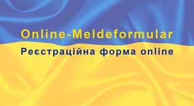 Online-Meldeformular / Pеєстраційнa формa online