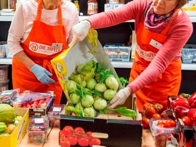 Lebensmittelspenden für Tafeln