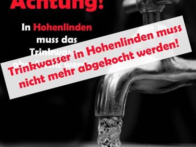Abkochverfügung Hohenlinden beendet