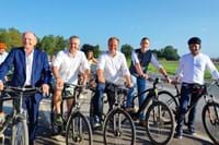 Geh- und Radwegeröffnung zwischen Markt Schwaben und Finsing