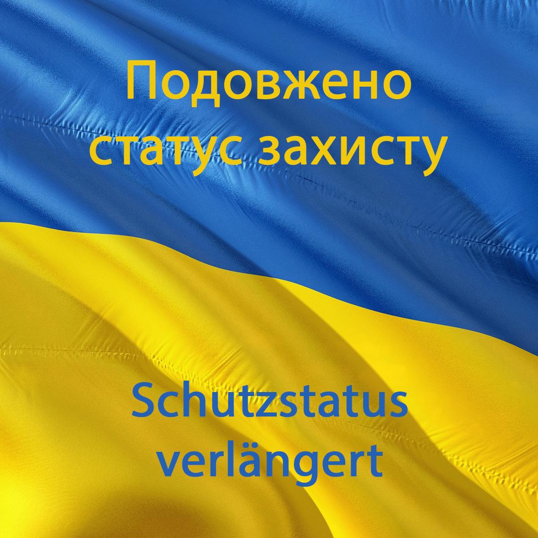 Schutzstatus für Ukraine-Flüchtlinge verlängert