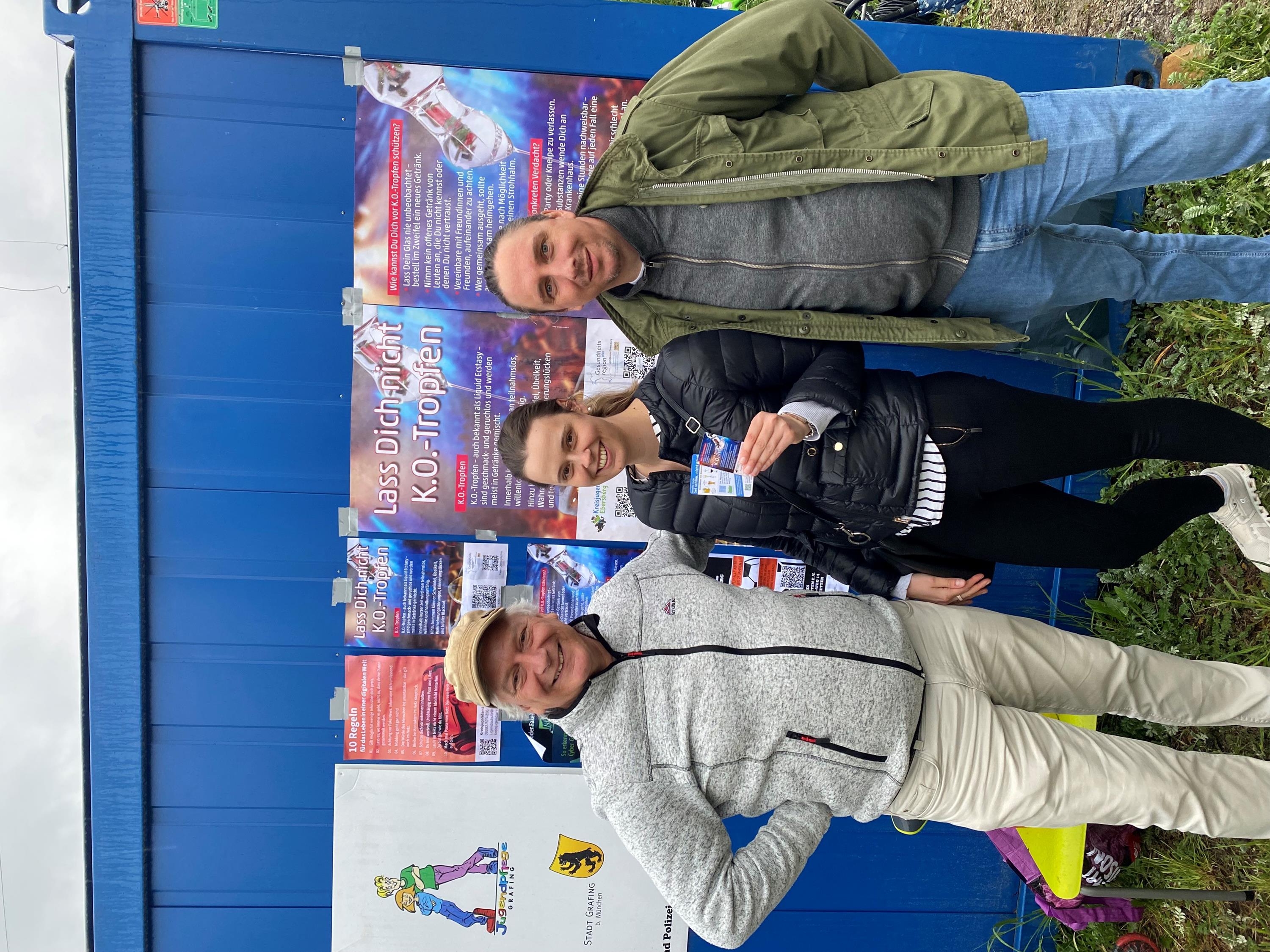 Suchtprävention auf dem Grandauer Volksfest
