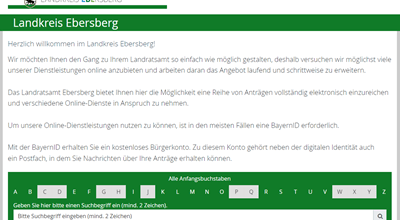 Buergerservice Portal