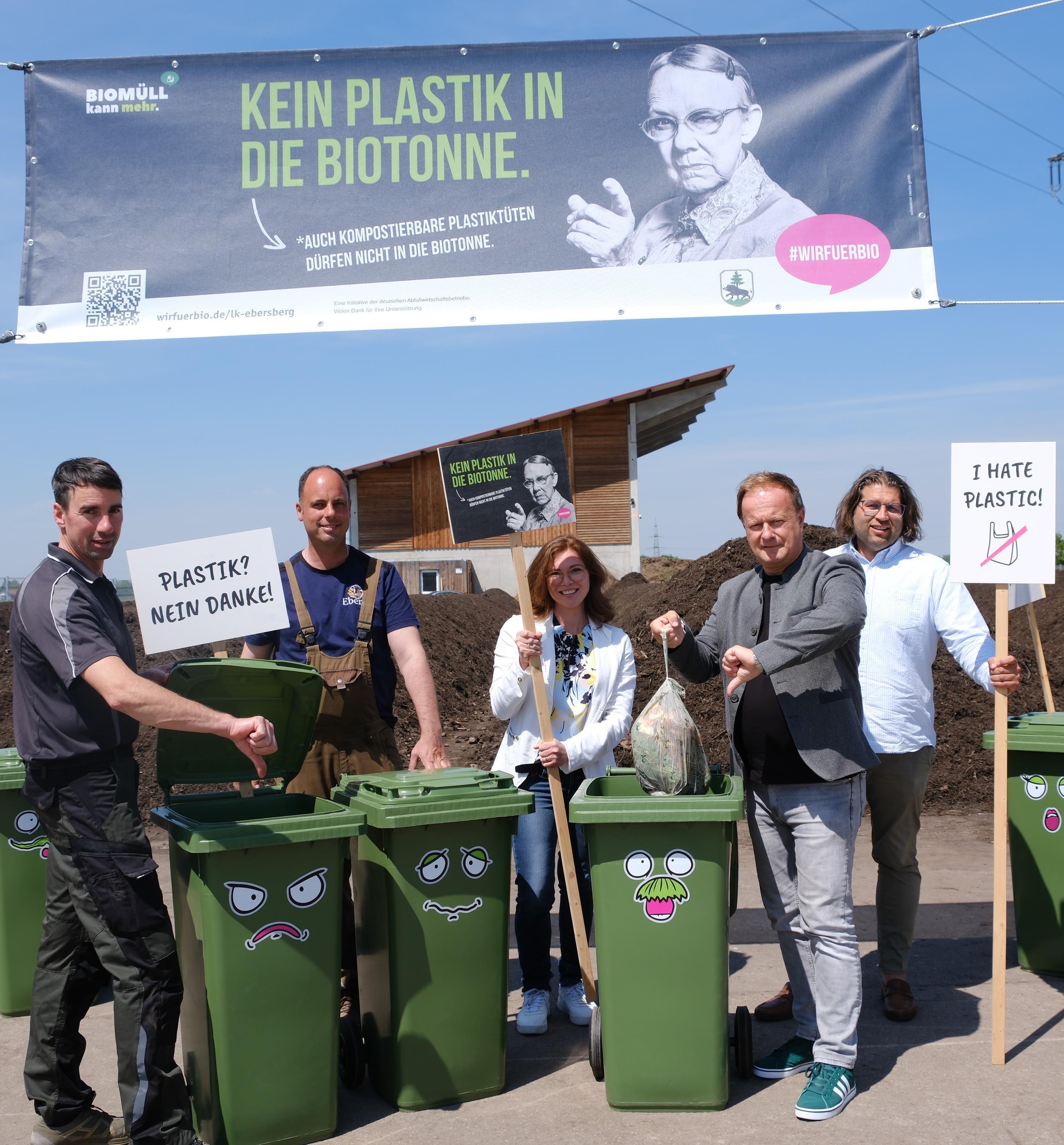 #wirfuerbio – Gemeinsam gegen Plastik in der Biotonne: Landkreis Ebersberg tritt Umweltkampagne bei