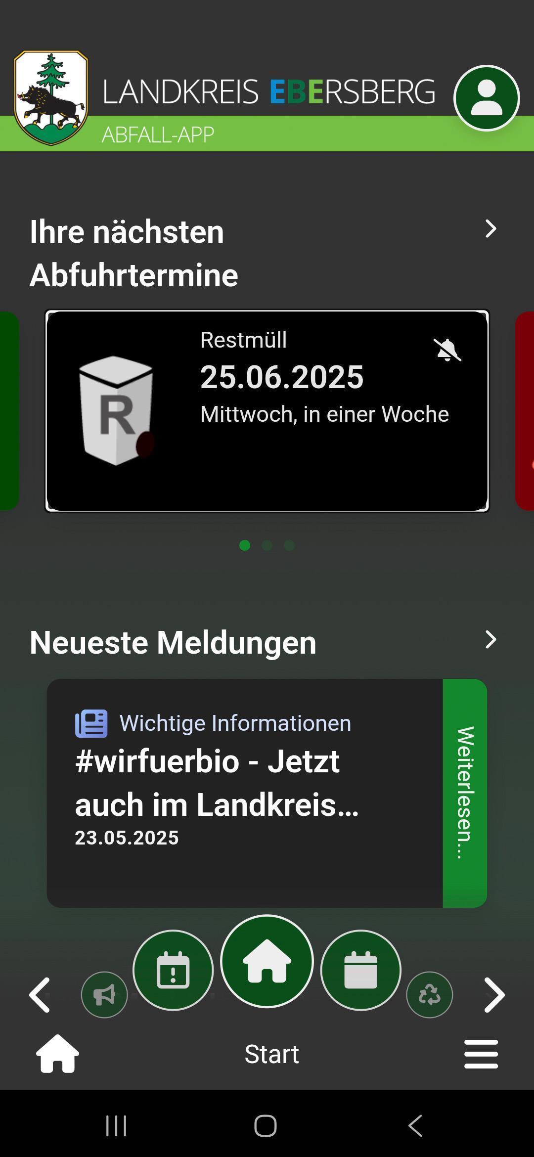  Neue Abfall-App für den Landkreis Ebersberg 